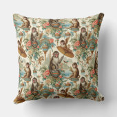 熱帯シノワセリーモンキー クッション (裏面)