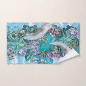 熱帯シュルレアリズムファンタジー バスタオルセット (ハンドタオル)