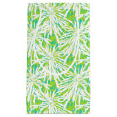 熱帯シュロの葉パターン スモールペーパーバッグ (正面)