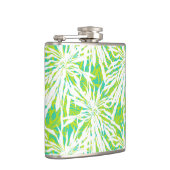 熱帯シュロの葉パターン フラスク (右)