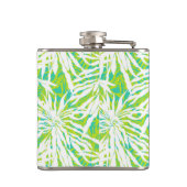 熱帯シュロの葉パターン フラスク (裏面)