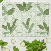 熱帯シュロの葉 キッチンタオル (折り畳み)