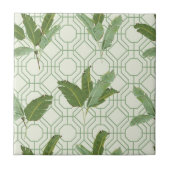 熱帯シュロの葉 タイル (正面)