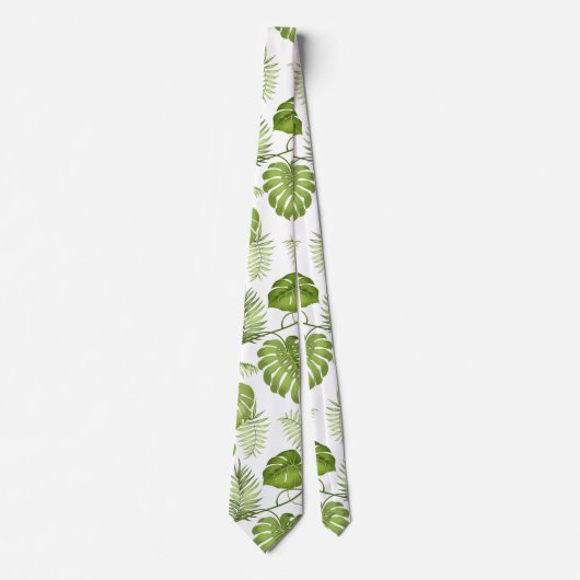 熱帯シュロの葉 ネクタイ (正面)