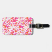 熱帯シュロの葉 ラゲッジタグ (正面横)