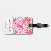 熱帯シュロの葉 ラゲッジタグ (裏面横)