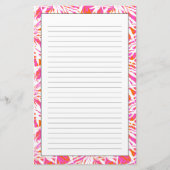 熱帯シュロの葉 便箋 (正面)