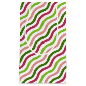 熱帯シンプル波ストライプ抱き枕 スモールペーパーバッグ (正面)