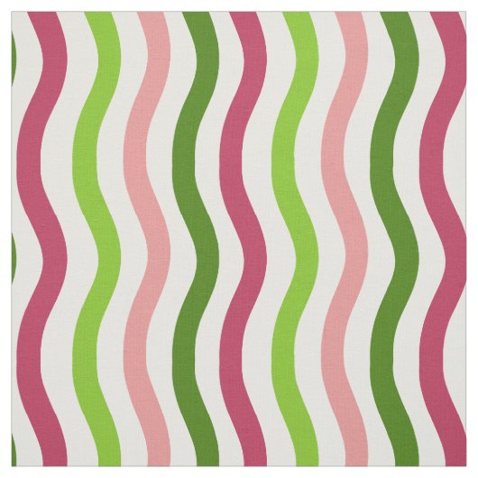 熱帯シンプル波 ファブリック (見本)