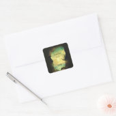 熱帯シーキャンドル事業を見る洞窟 スクエアシール (封筒)