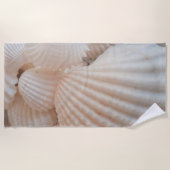 熱帯シーシェルビーチ写真 ビーチタオル (正面)