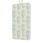 熱帯シーホース、シーホースパターン – ブルーグレー カーエアーフレッシュナー (左)