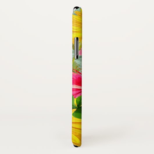 熱帯シームレスハイビスカス Case-Mate iPhoneケース (裏面/右)