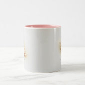 熱帯ジエレガントュノニアフロリダビーチシェル名 ツートーンマグカップ (中央)