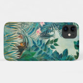 熱帯ジャングルに生息す絵画る野生生物 Case-Mate iPhoneケース (裏面(横))