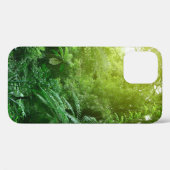 熱帯ジャングルの日に照らされた木の林冠  Case-Mate iPhoneケース (裏面 (横))