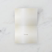 熱帯ジャングルサファリアニマルグリーン離れパーティー サンキューカード (内部)