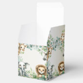 熱帯ジャングルサファリアニマルグリーン離れパーティー フェイバーボックス (オープン)