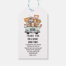 熱帯ジャングルサファリ動物の男の子の赤ちゃんシャワー