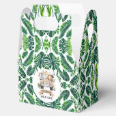 熱帯ジャングルサファリ動物パーティー フェイバーボックス (オープン)