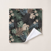 熱帯ジャングルナイト離れ13 – 繰り返し バスタオルセット (ウォッシュタオル)