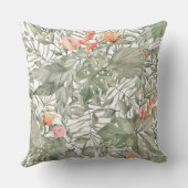 熱帯ジャングルパターン クッション (裏面)
