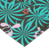 熱帯ジャングルパ葉メラン花開花c テーブルクロス (アングル)