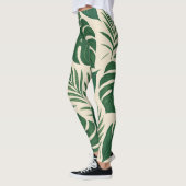 熱帯ジャングルビベス レギンス (左)