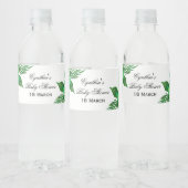 熱帯ジャングルベビーシャワー水瓶包 ペットボトルラベル (ボトル)