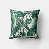 熱帯ジャングル葉のズドリーム7 #tropical クッション (裏面)