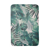 熱帯ジャングル葉ズシエスタ2 #tropical  バスマット (正面縦)