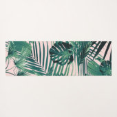 熱帯ジャングル葉ズシエスタ2 #tropical  ヨガマット (裏面(横))