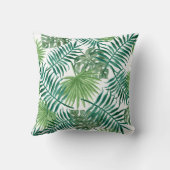 熱帯ジャングル葉 クッション (裏面)