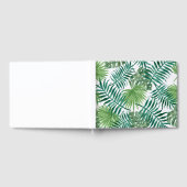 熱帯ジャングル葉 ゲストブック (全面)