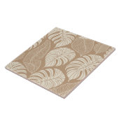 熱帯ジャングル葉 タイル (側面)