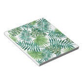 熱帯ジャングル葉 ノートパッド (アングル)