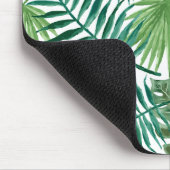 熱帯ジャングル葉 マウスパッド (コーナー)