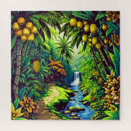 熱帯ジャングル ジグソーパズル