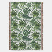 熱帯ジャングル スローブランケット (正面縦)