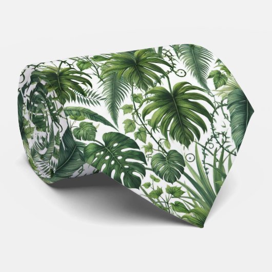 熱帯ジャングル ネクタイ (ロール)