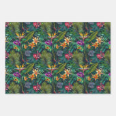 熱帯ジャングル ラッピングペーパーシート (正面)