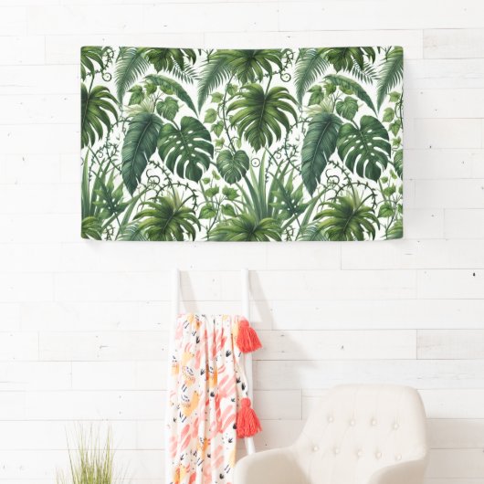 熱帯ジャングル 横断幕 (インサイチュ)