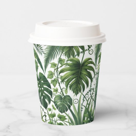 熱帯ジャングル 紙コップ (左)