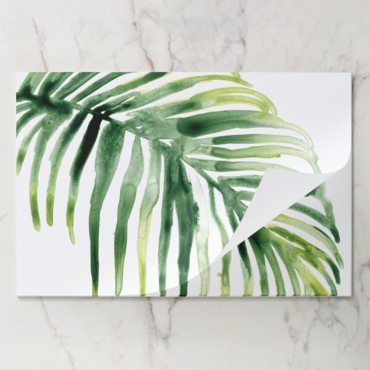 熱帯ジュエル葉 ペーパーパッド (折り畳み)