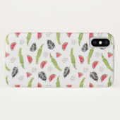 熱帯スイカとワニの模様 Case-Mate iPhoneケース (裏面(横))