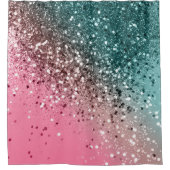 熱帯スイカグリッター2号 シャワーカーテン (正面)