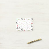 熱帯スイカ及びワニパターン ポストイット (デスク上)