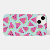 熱帯スイカ模様 iPhoneケース (裏面横)