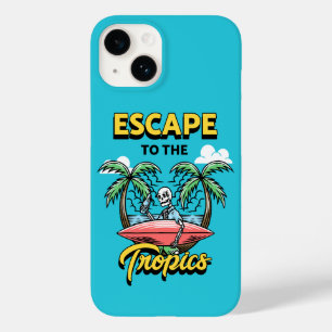 熱帯スケルトンサーフに逃げる Case-Mate iPhone 14ケース