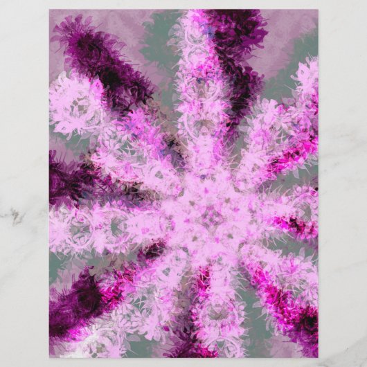 熱帯スノーフレークコラージシート#1 (正面)